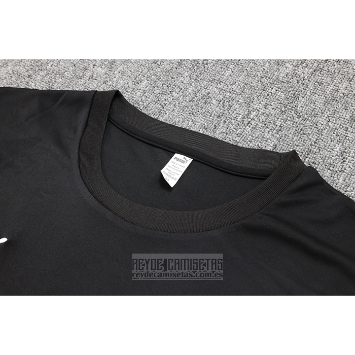 Chandal del AC Milan Manga Corta 2023-2024 Negro